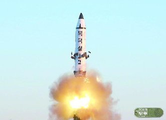 韩军方称朝鲜发射多枚弹道导弹