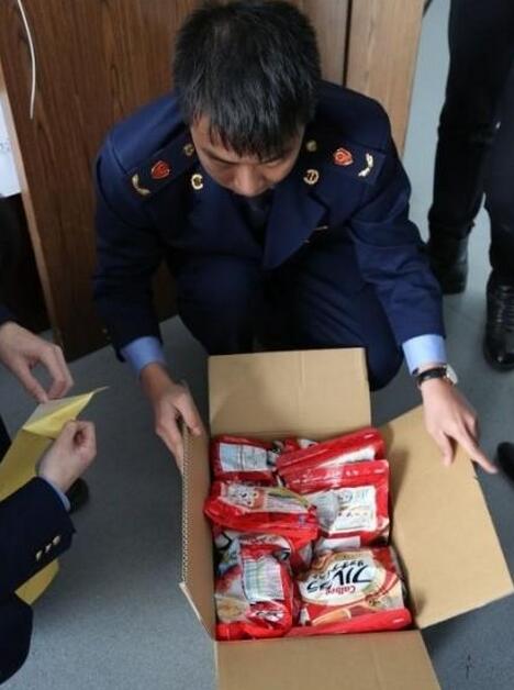 浙江温州一民房内查获日本核辐射区有害食品
