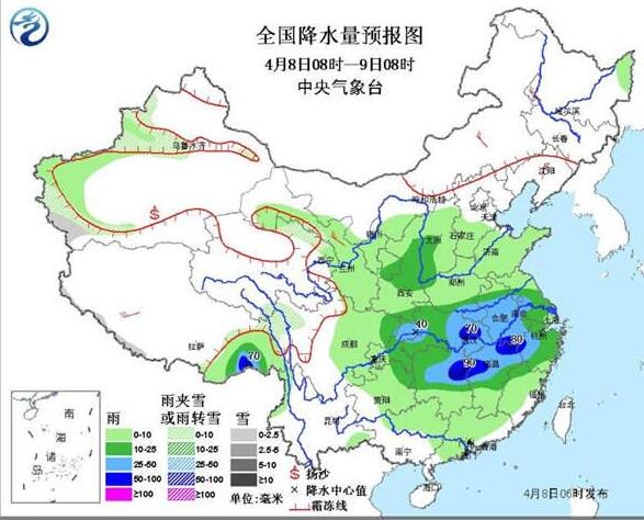 南方多省或现最强强对流天气北方大部将降温