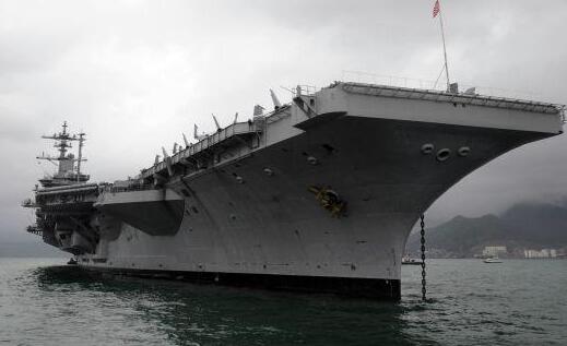 "卡尔·文森"号航母仍在朝鲜半岛已罕见逗留15天
