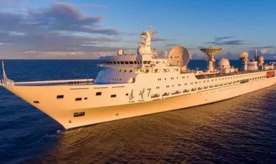 远望3号船完成海上综合校飞下半年将执行6次任务